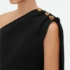 Wool Viscose Crepe Top